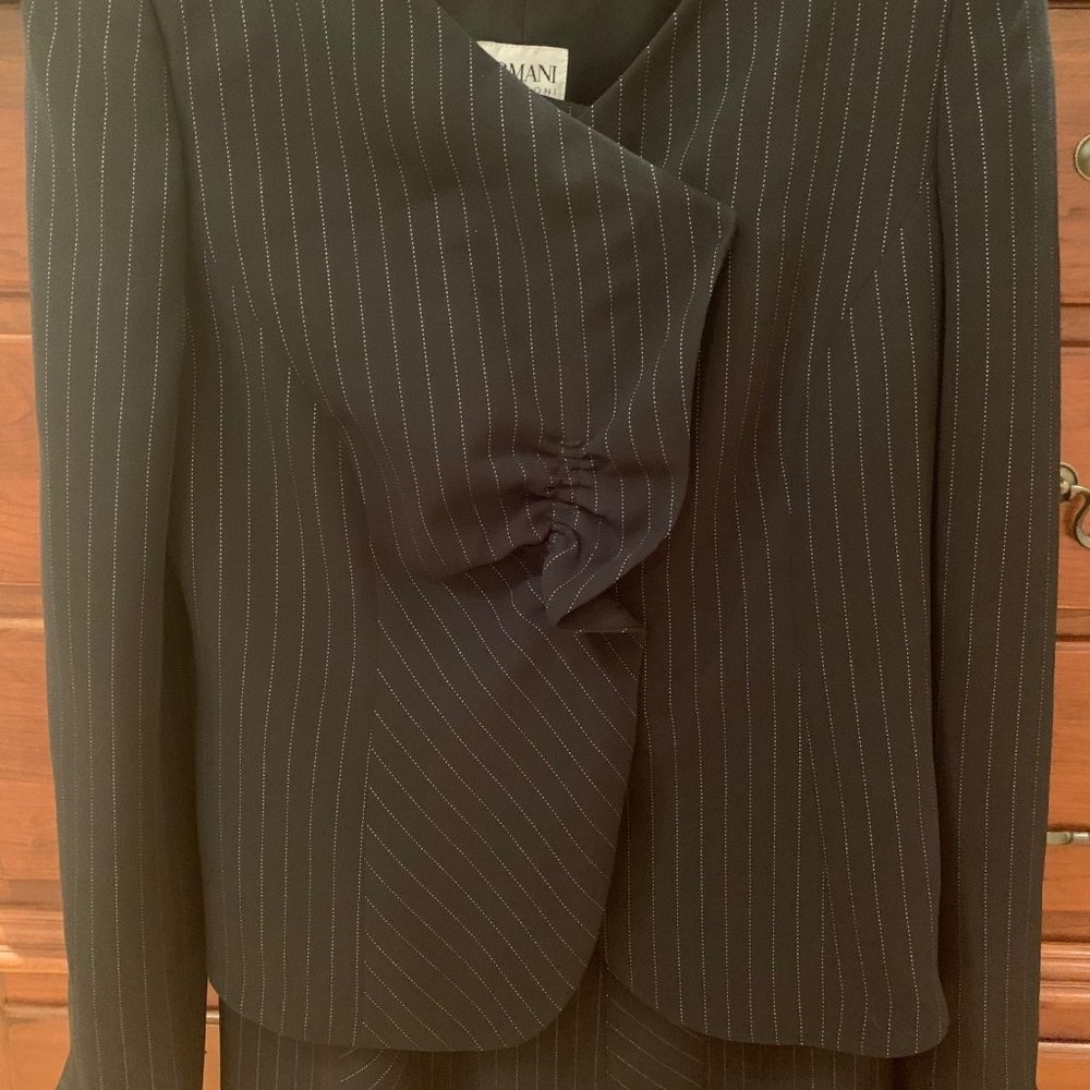 Armani blazer and sheath dress
